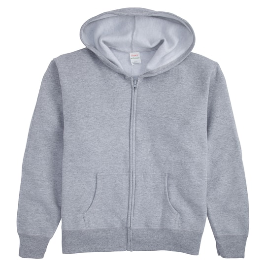 Hanes EcoSmart Full-Zip Women's Hoodie in Light Steel | Medium | Michaels®